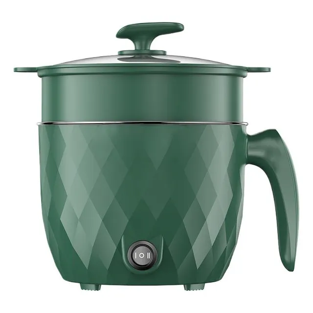 1.8L Multifunction Mini Electric Cooker with Steamer Tray