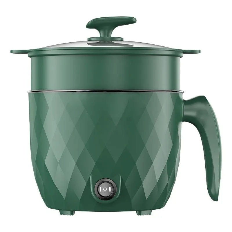 1.8L Multifunction Mini Electric Cooker with Steamer Tray