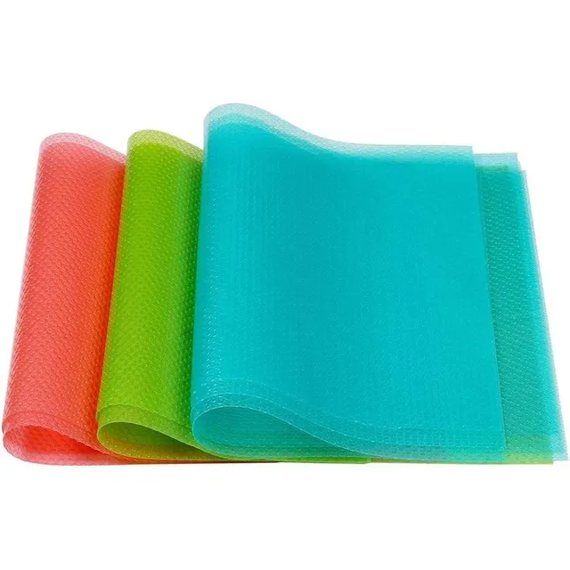 Washable Refrigerator Shelf Mats, Set of 4