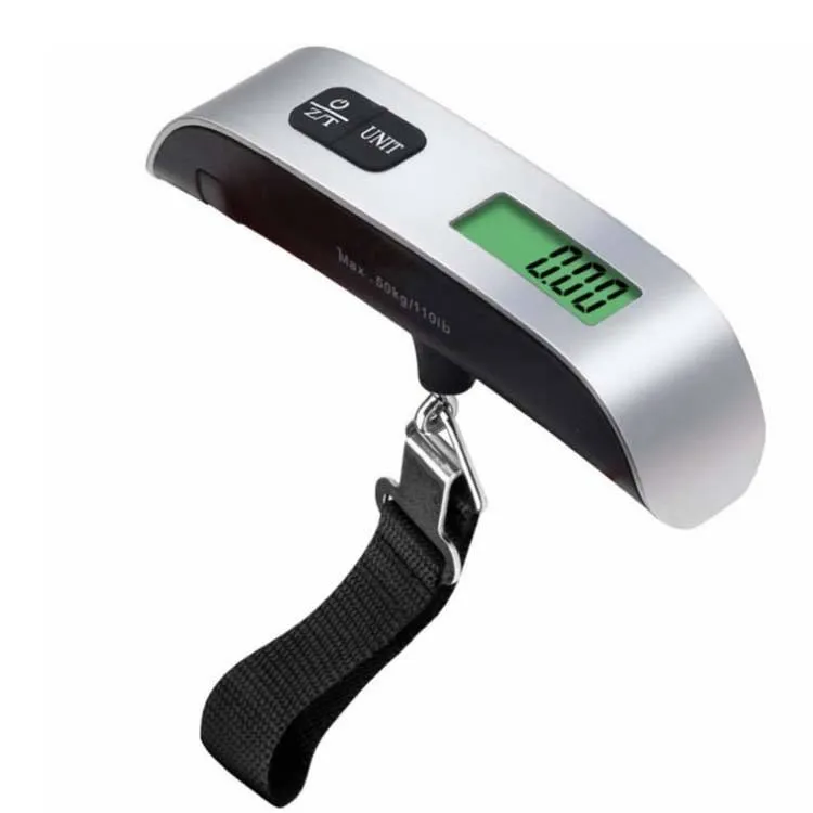 Digital Luggage Scale 50 kg with Backlit LCD and Strap