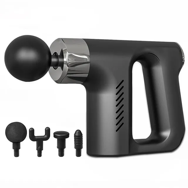 KH-740 Fascial Massage Gun with 4 Heads, Type-C Rechargeable