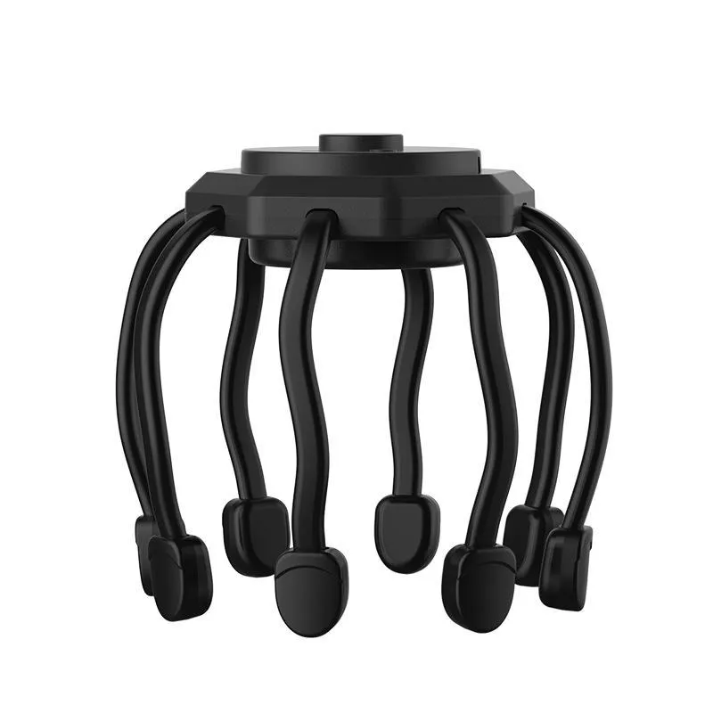 8-Leg Octopus Scalp Massager, Vibrating, USB Rechargeable